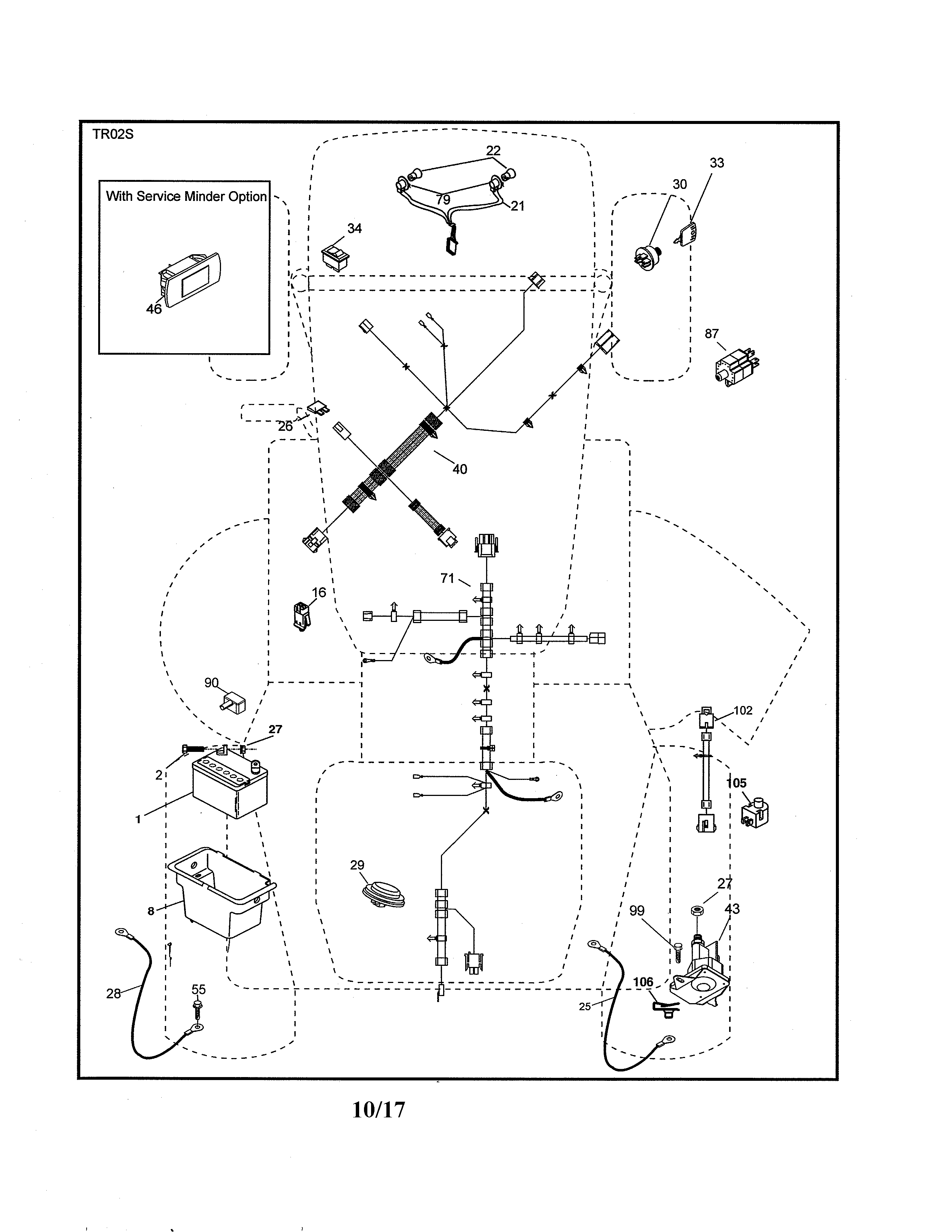 Murray MS18542-96044000800 electrical diagram