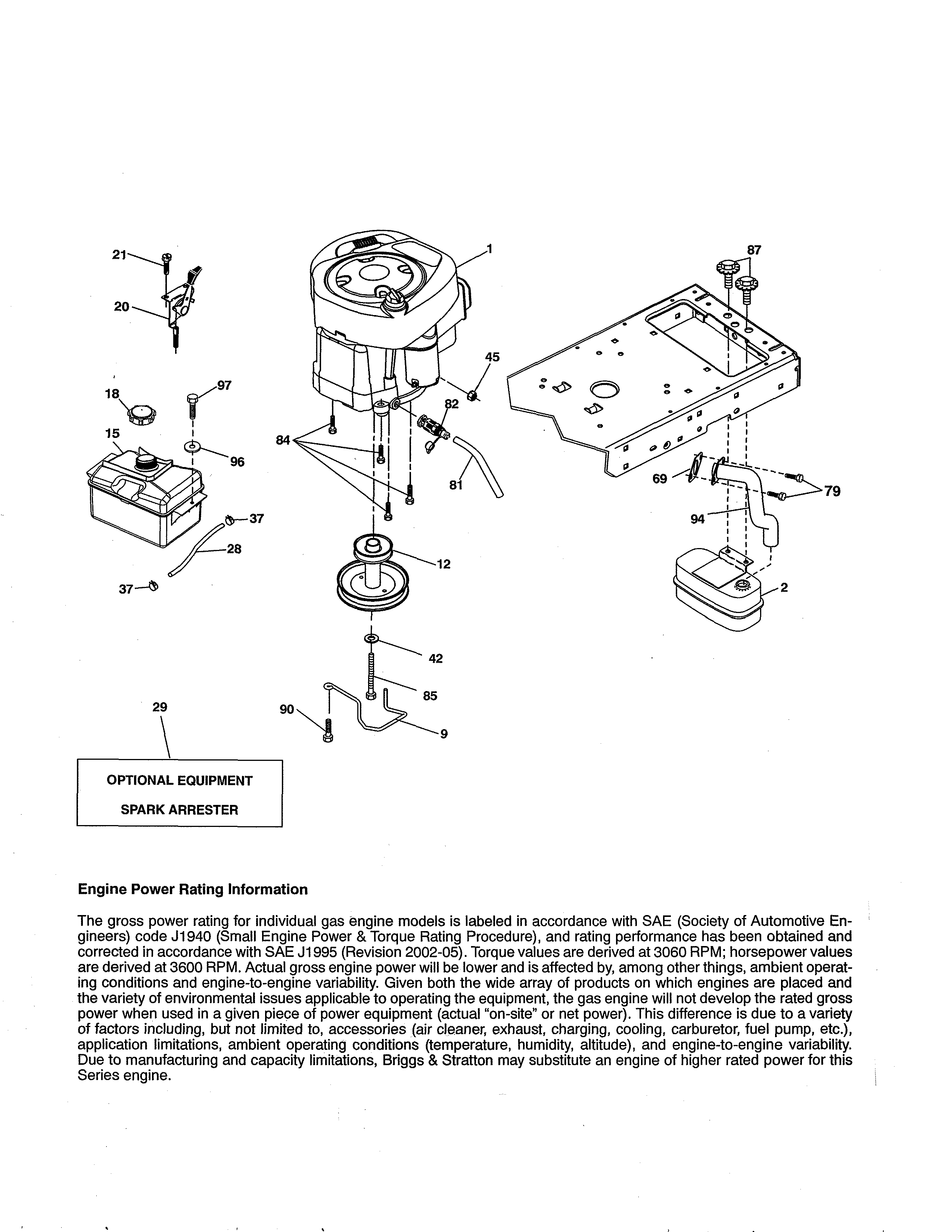 Murray MS18542-96044000800 engine diagram