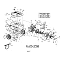 Coleman PM0545008 electric generator diagram