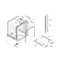 Bosch SHX2ARL5UC/15 tub diagram
