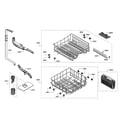 Bosch SHX2ARL5UC/15 spray arm/racks diagram