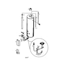 Kenmore 153336452 gas water heater diagram