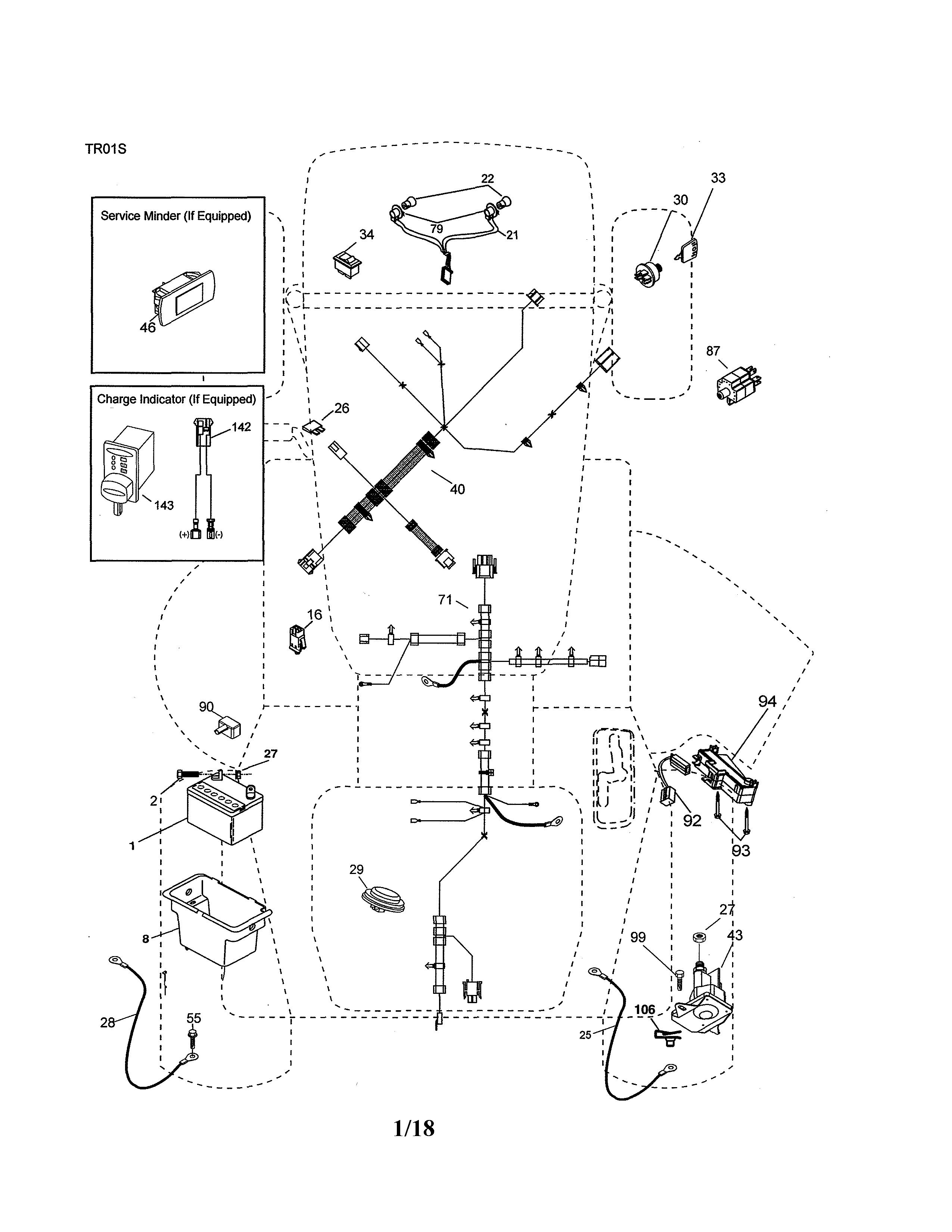 Husqvarna 917223810 electrical diagram