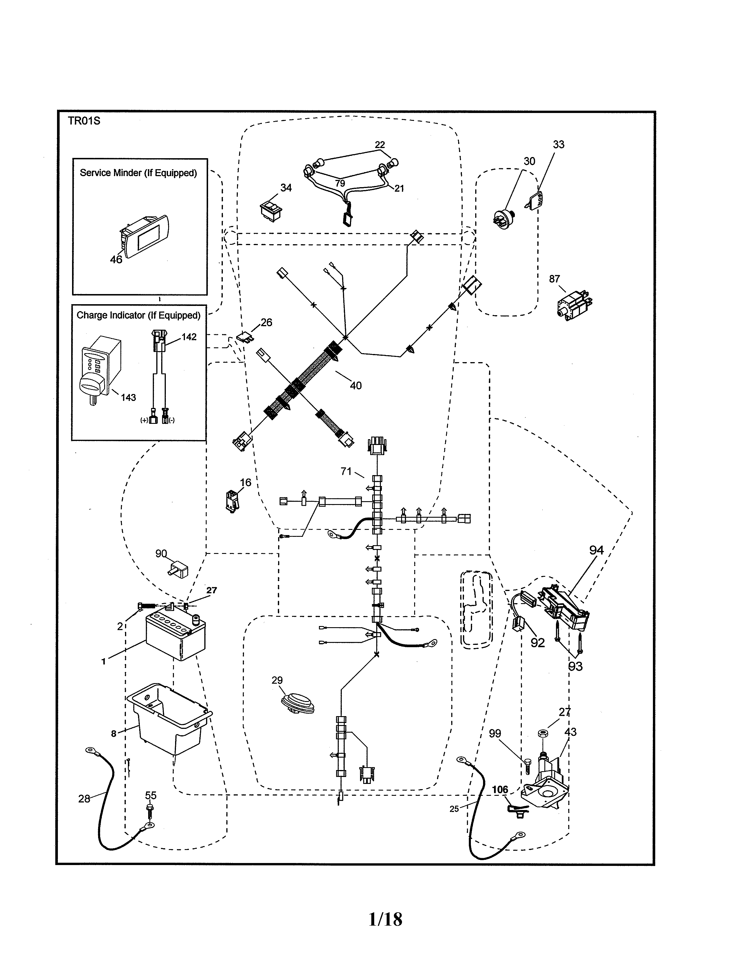Husqvarna YTH2246-917223905 electrical diagram