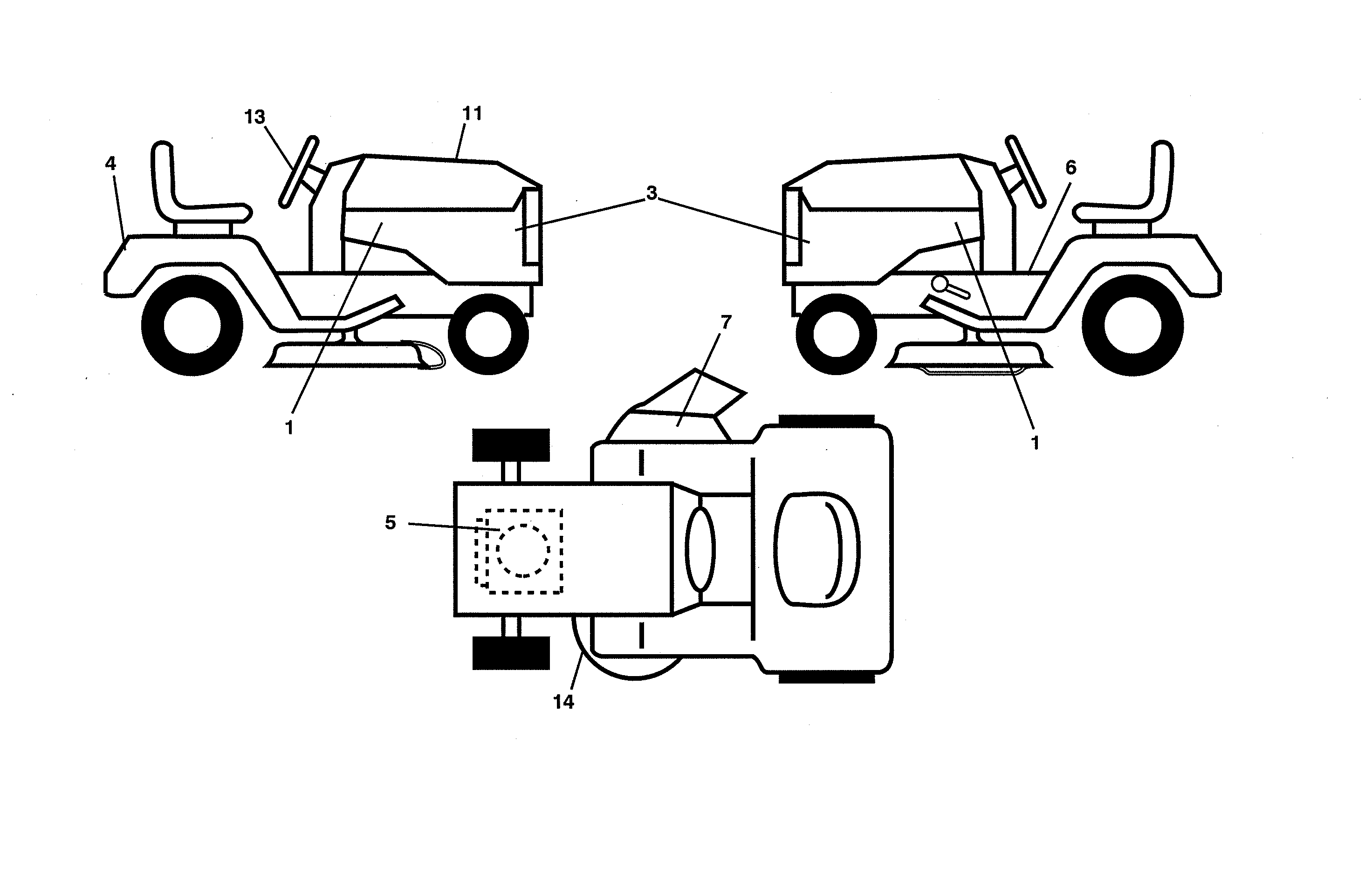 Poulan 917223980 decals diagram
