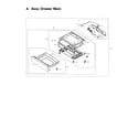 Samsung NX58M6630SS/AA-00 main drawer diagram