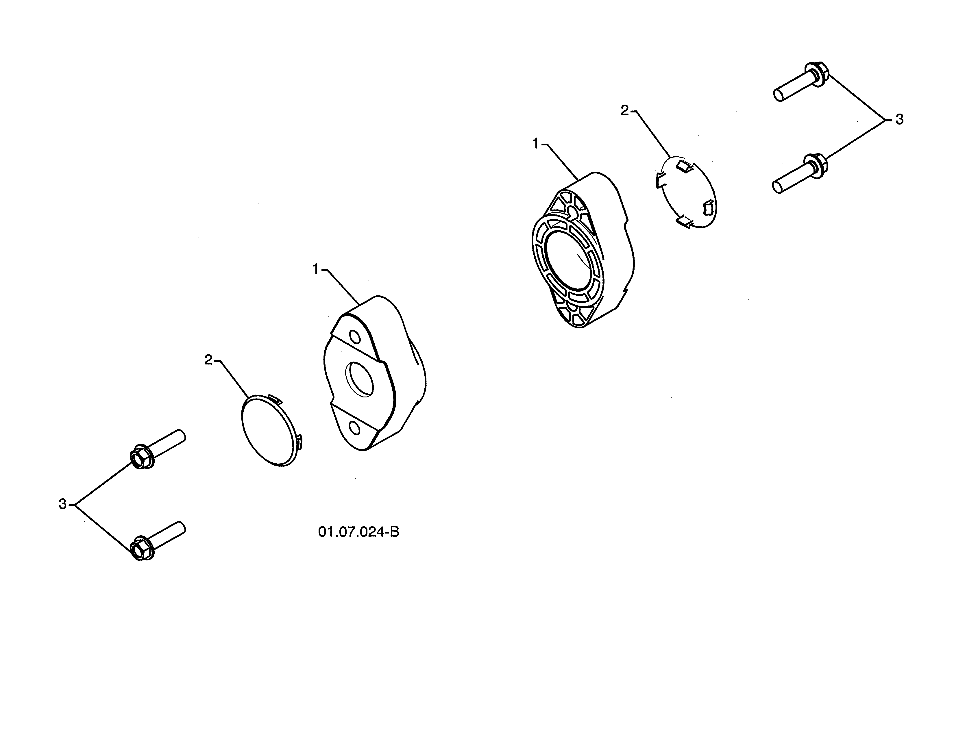 Poulan PR624ES-96192002900 auger bearing diagram
