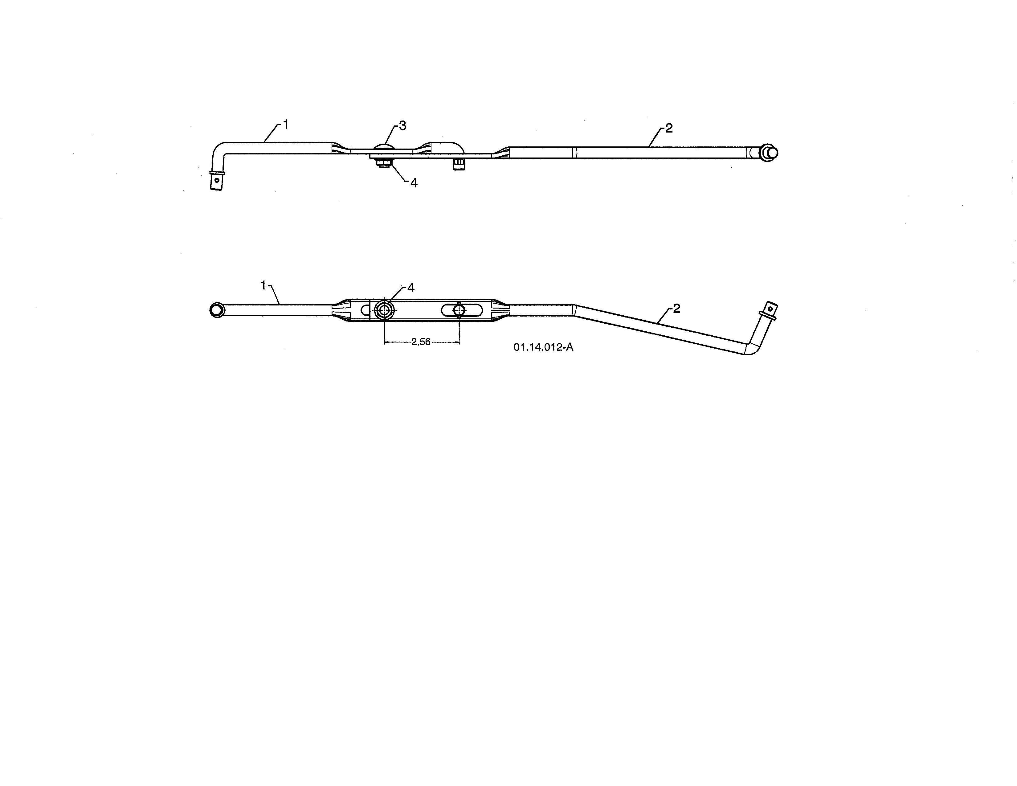 Poulan PR624ES-96192002900 shifter rods diagram