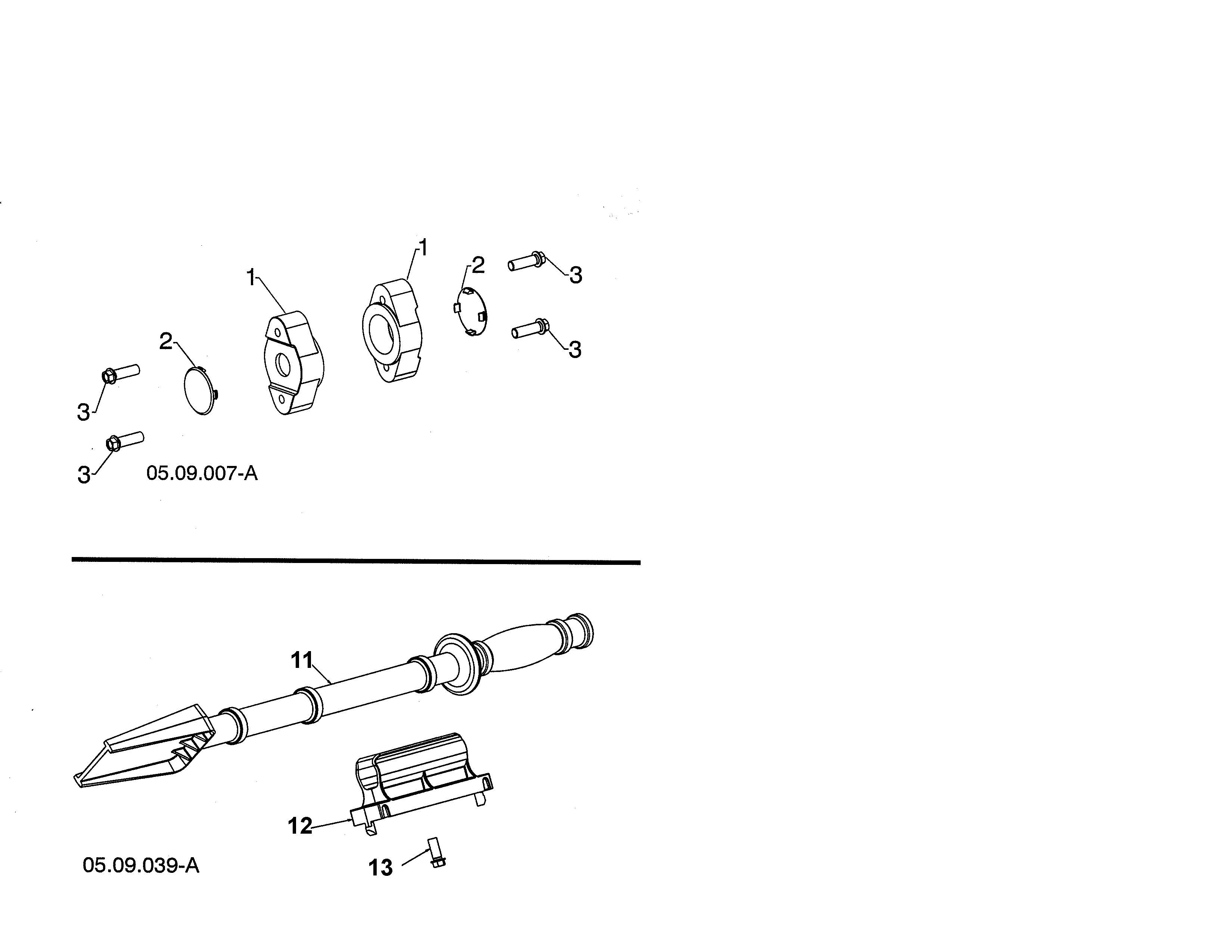 Craftsman 944525412 auger bearing/cleanout tool diagram