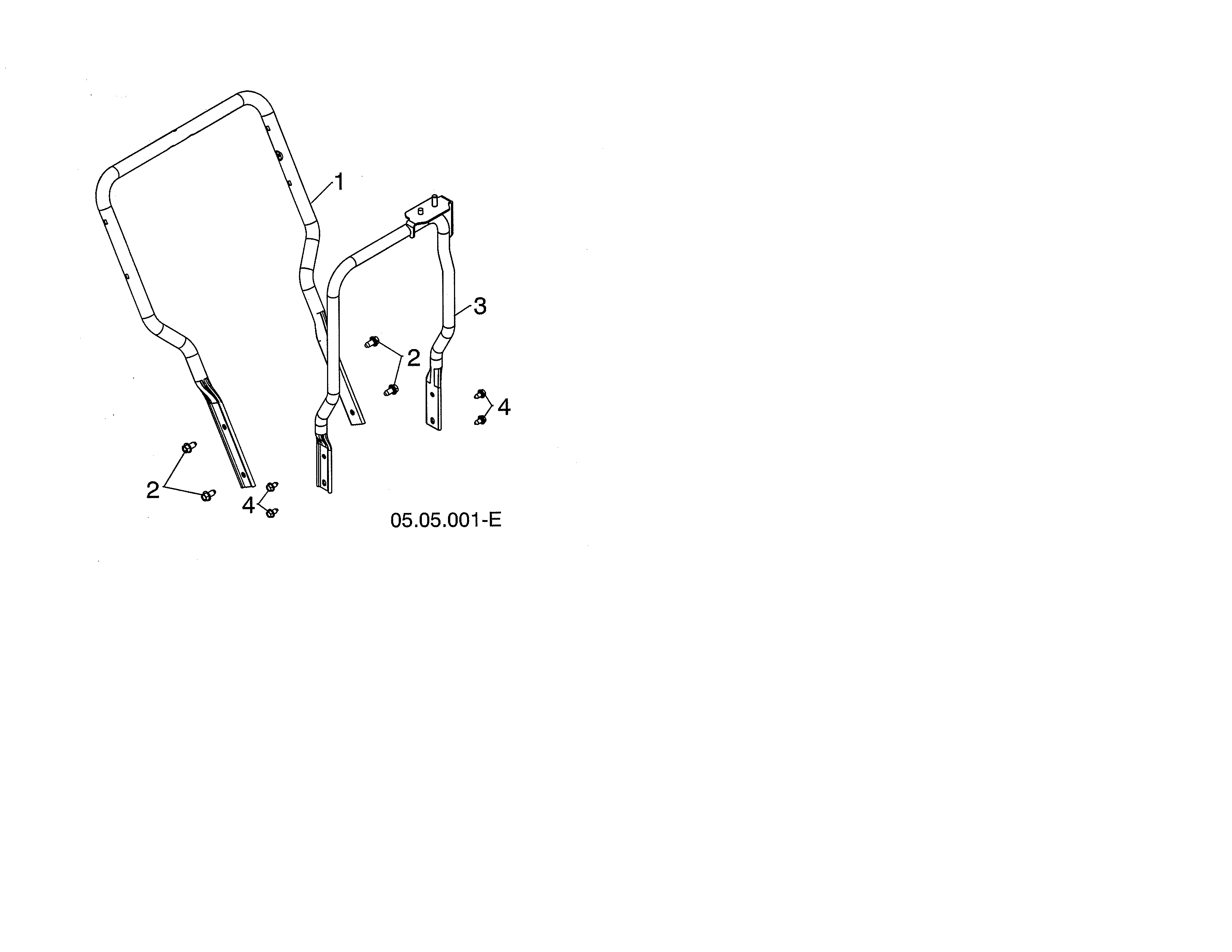 Craftsman 944525412 lower handles diagram