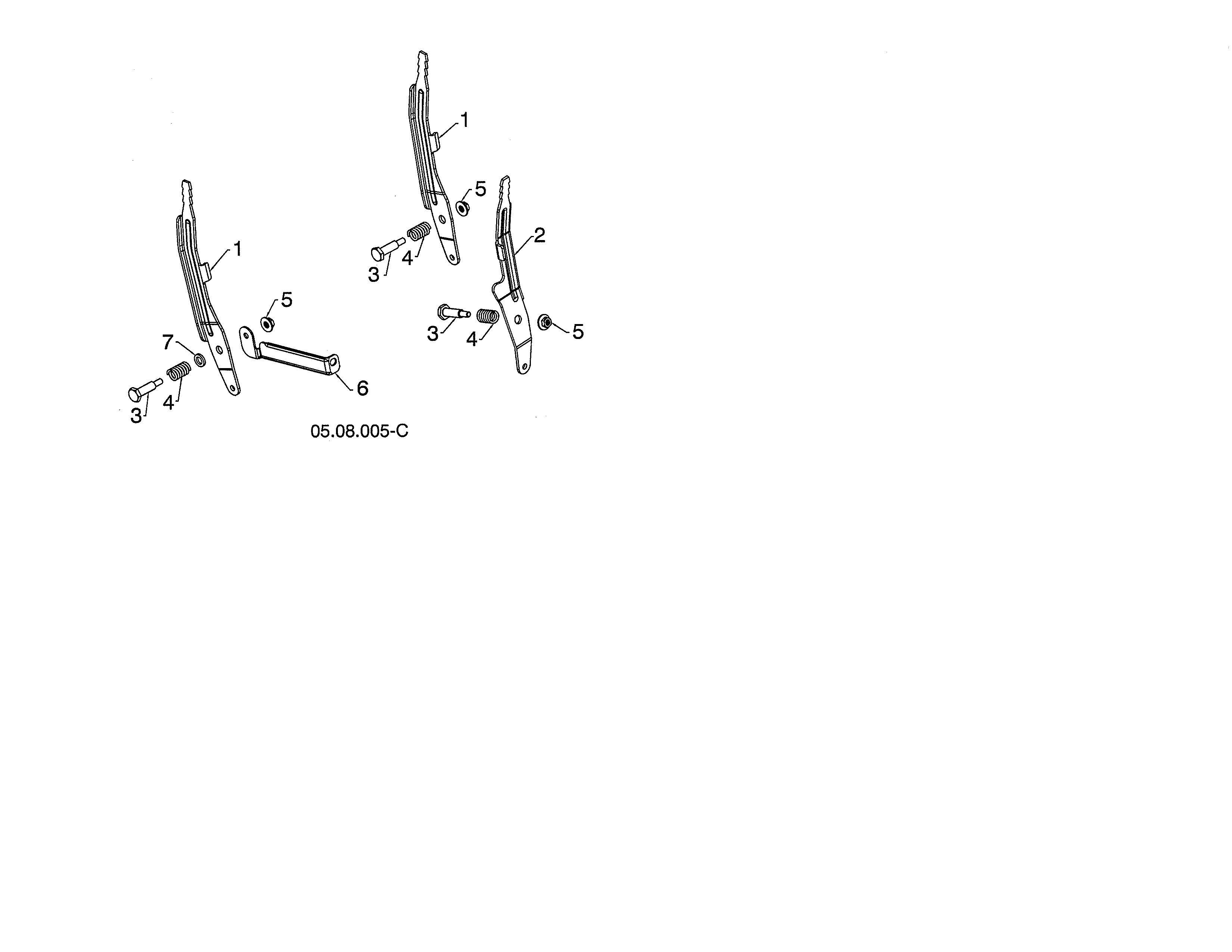 Craftsman 944524410 lever controls diagram