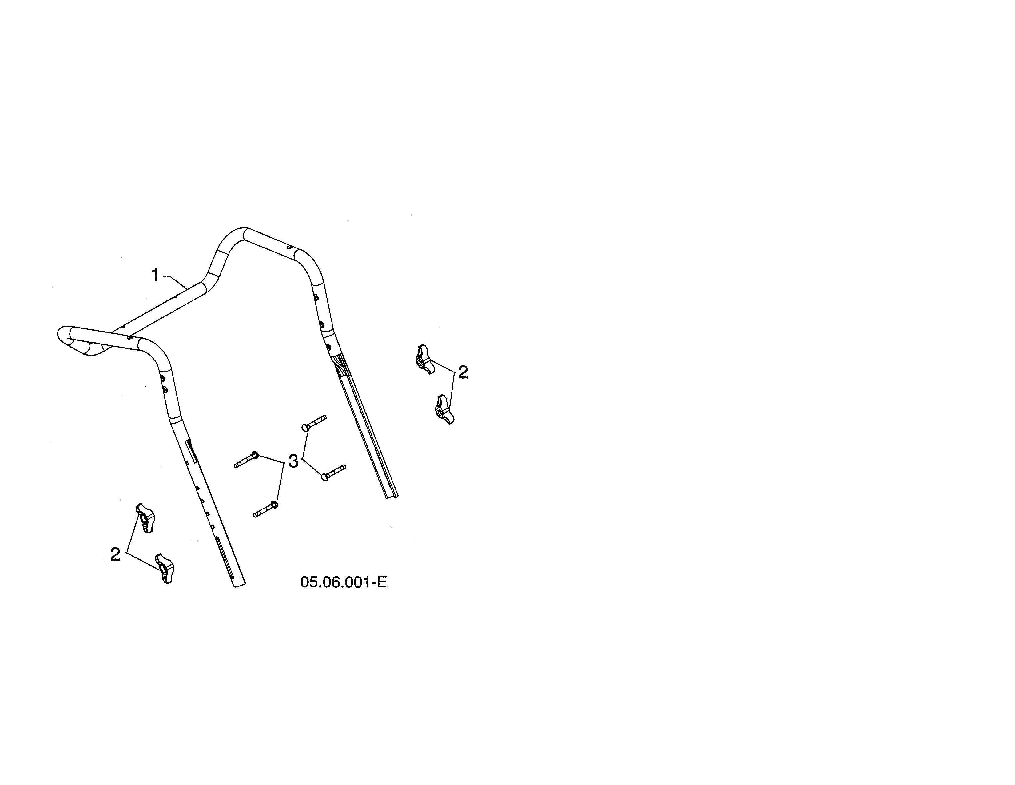 Craftsman 944524410 upper handle diagram