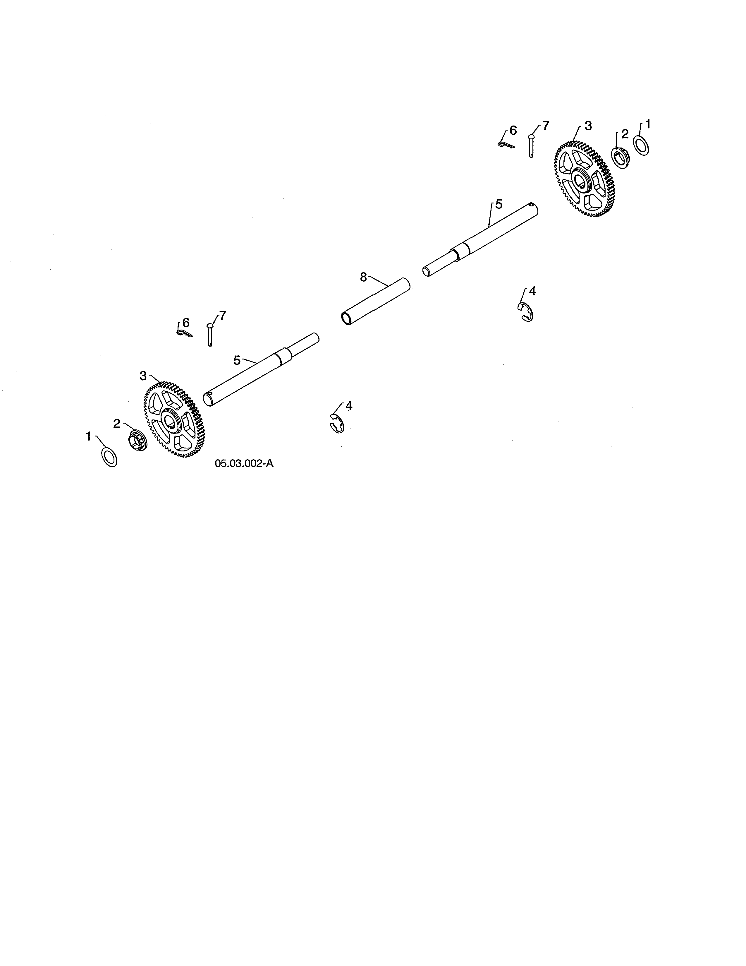 Craftsman 944524410 axle diagram