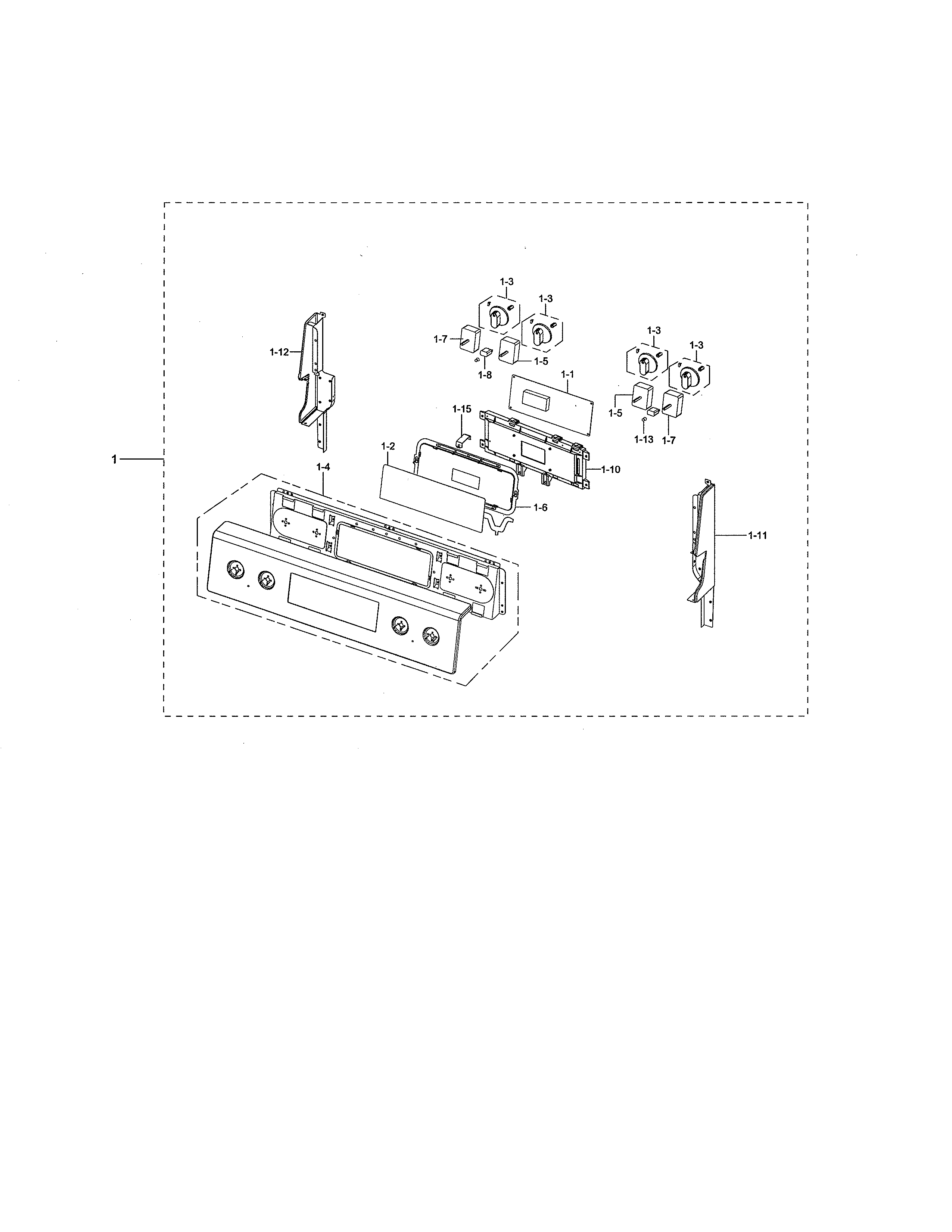 Samsung NE595R0ABSR/AA-01 control diagram