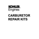 Husqvarna YTH20K46-96043027700 carburetor repair kits diagram