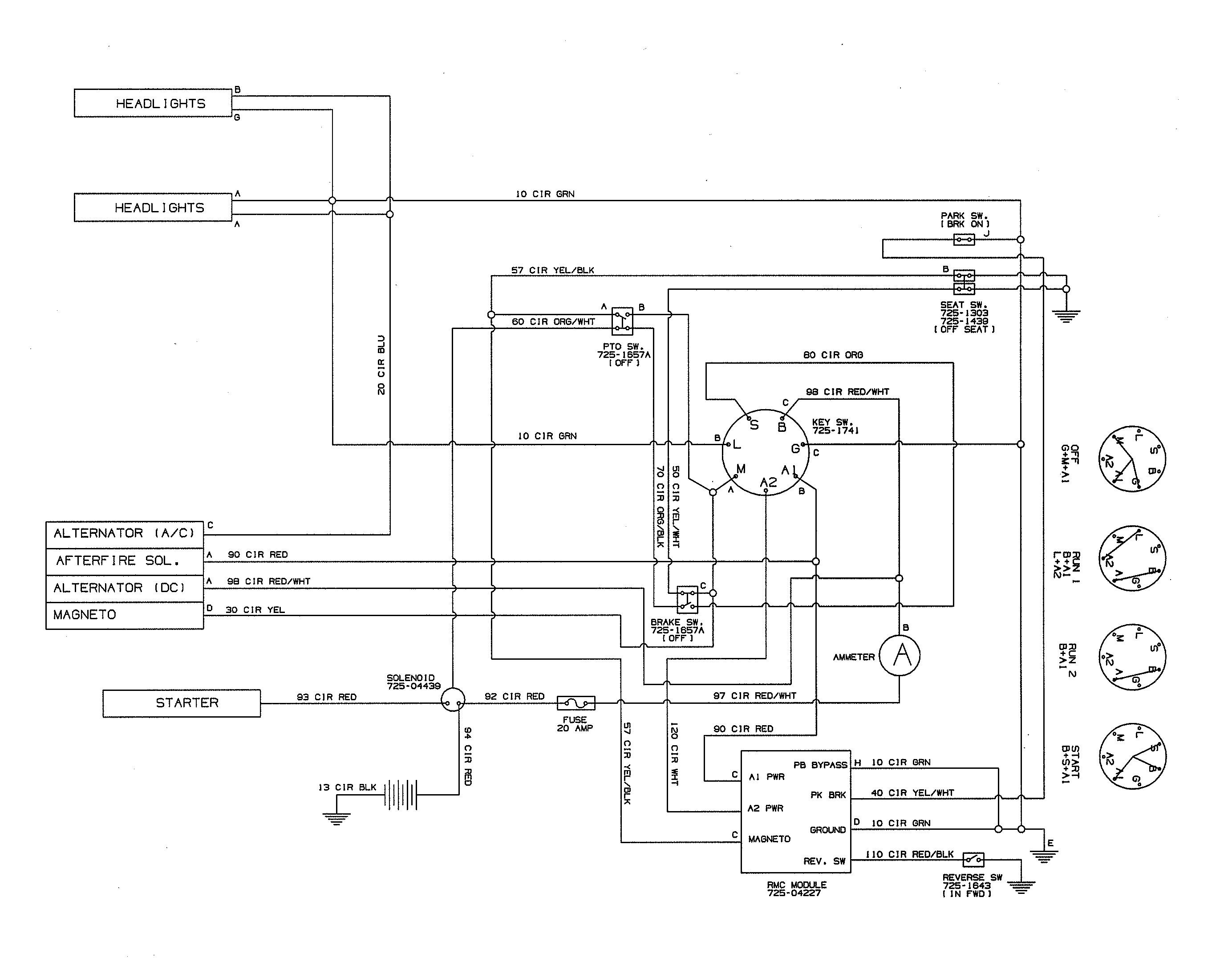Craftsman 247273270 wiring diagram diagram