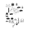 MTD 13BL78XT099 decals diagram