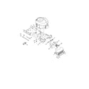 MTD 13BL78XT099 engine/muffler diagram