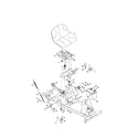 Craftsman 247299000 seat/fuel tank diagram
