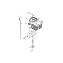 Craftsman 247299000 engine/pulley diagram
