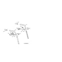 Poulan PR624ES-96192003700 plow handles diagram