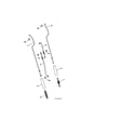 Poulan PR624ES-96192003701 impeller & traction rods diagram