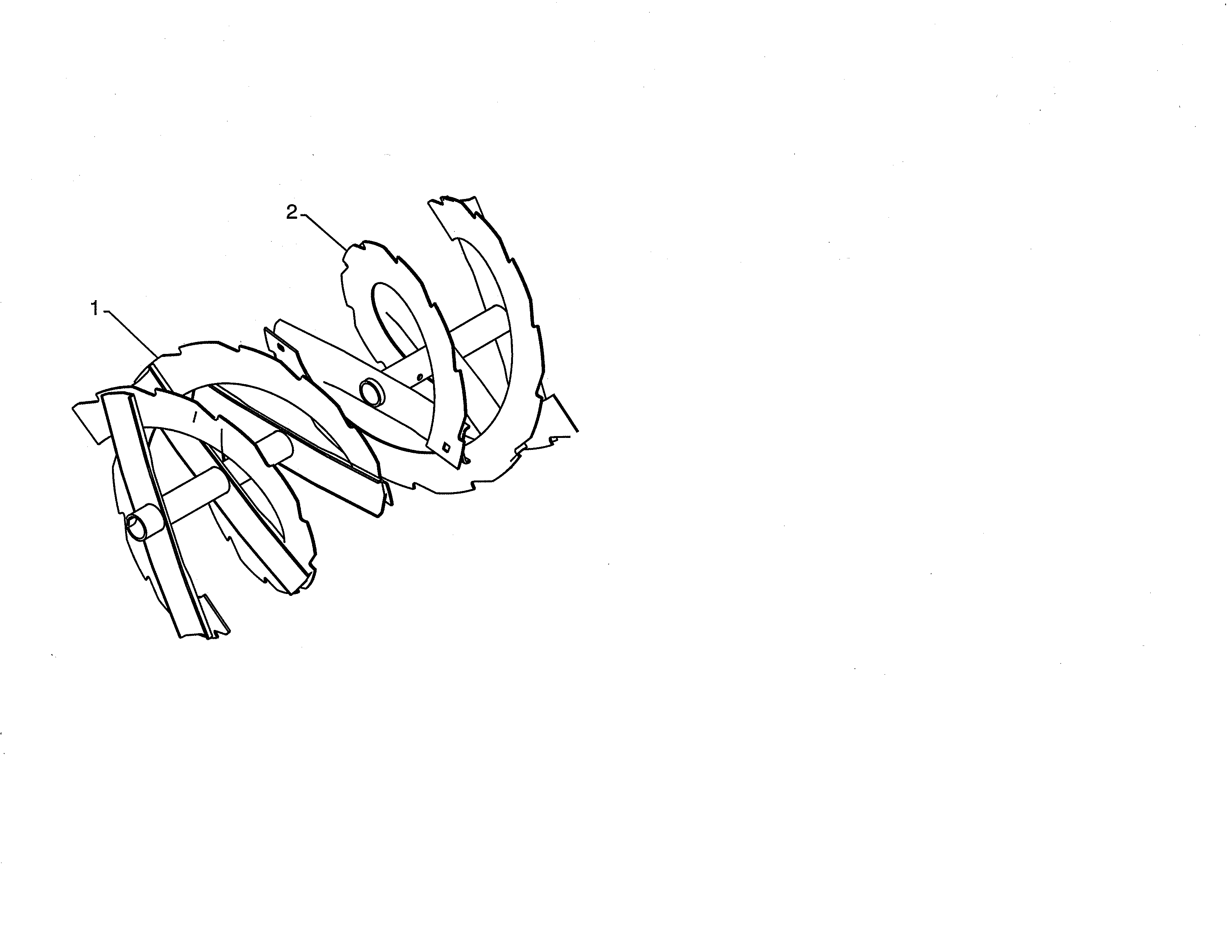 Poulan PR624ES-96192003702 auger diagram