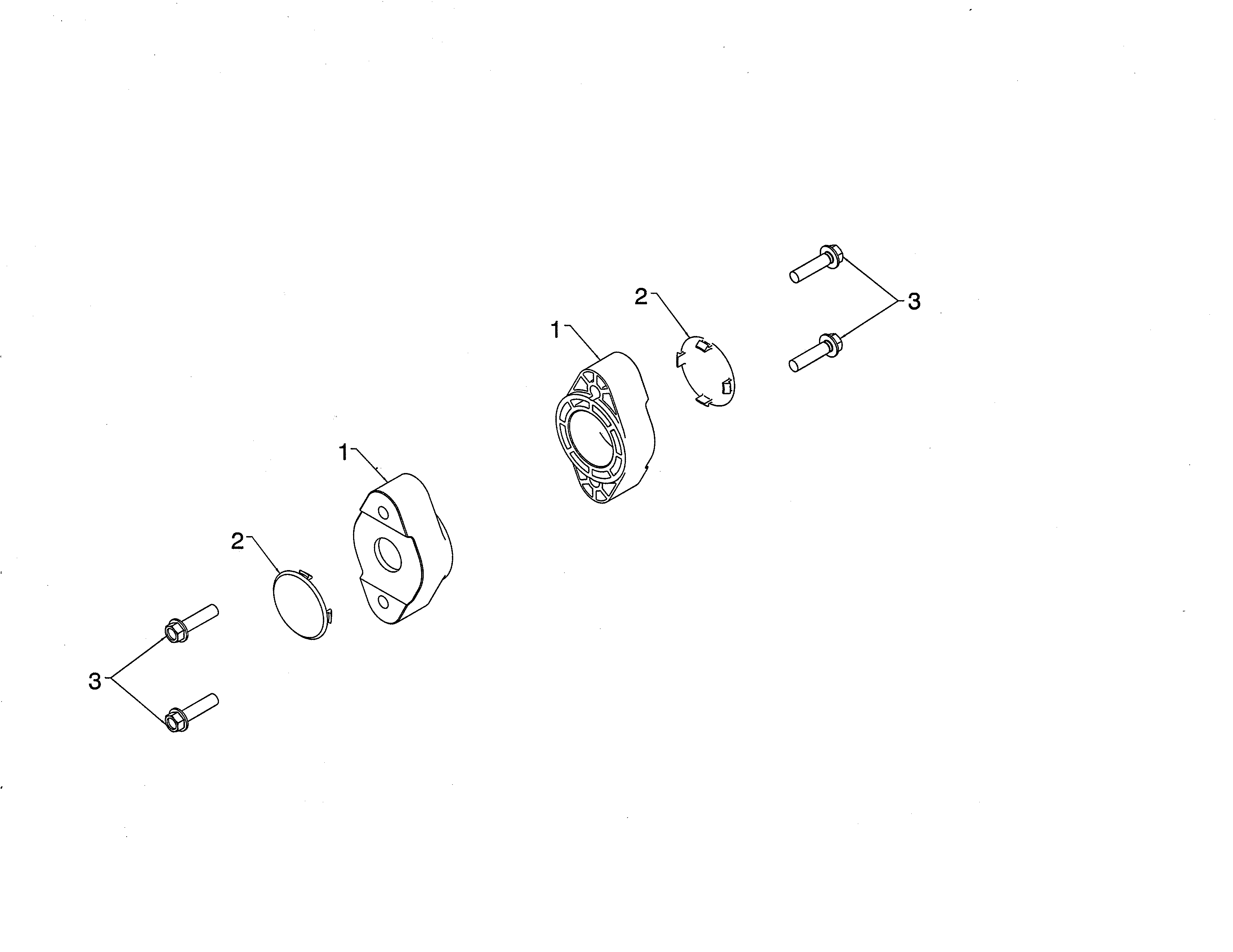 Poulan PR624ES-96192003702 auger bearing diagram