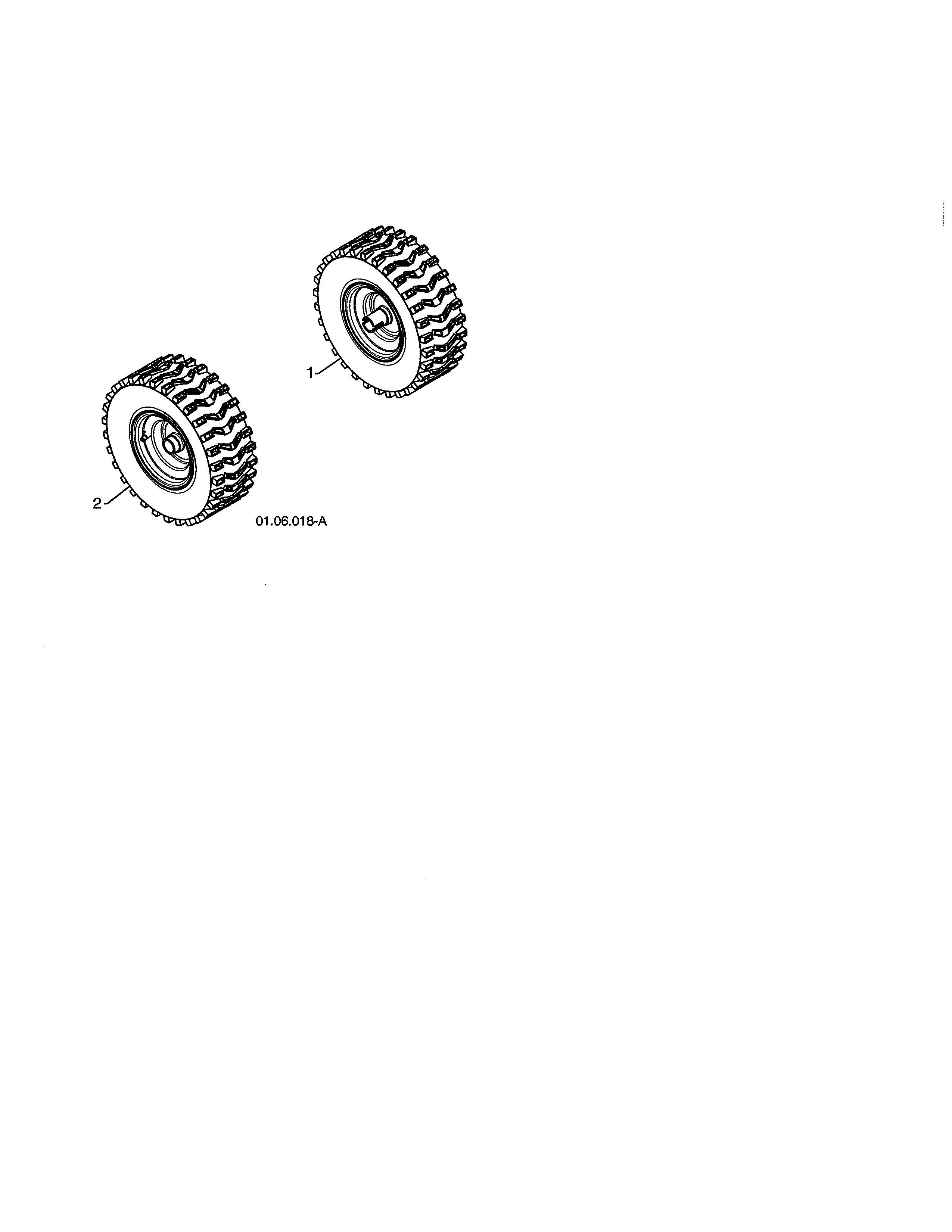 Poulan PR624ES-96198004300 wheels diagram