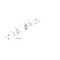 Poulan PR624ES-96198004301 auger bearing diagram