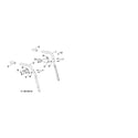 Poulan PR624ES-96198004301 plow handles diagram