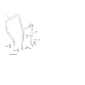 Poulan PR624ES-96198004301 lower handle diagram