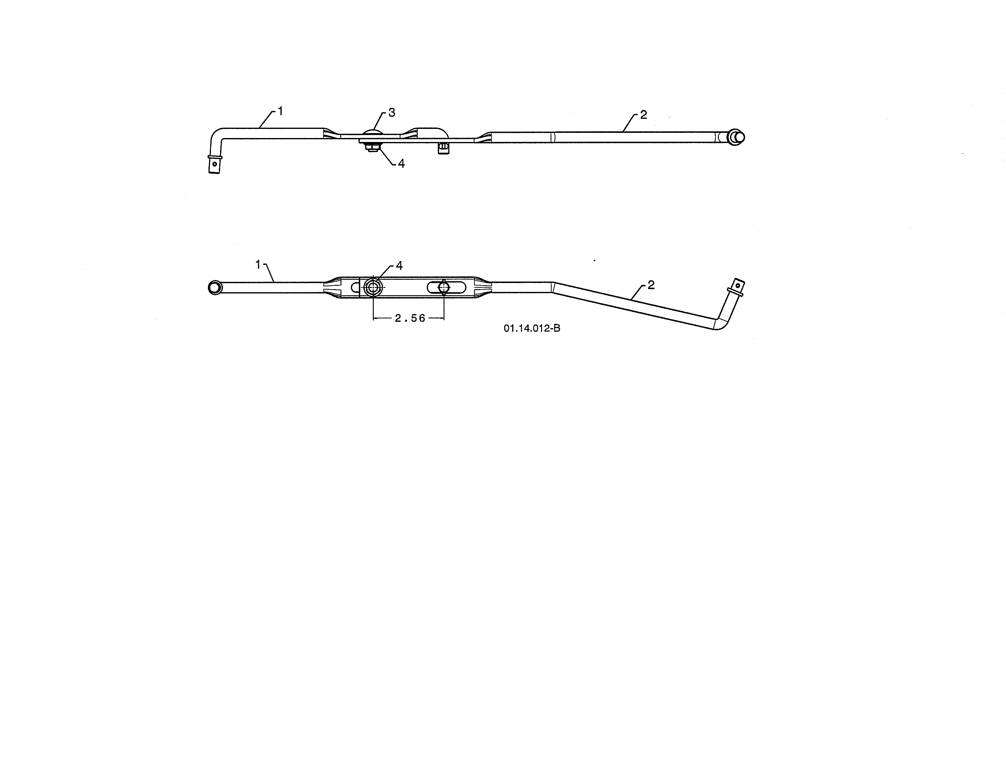 Poulan 96198004301 shifter rods diagram