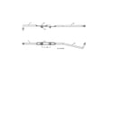 Poulan PR624ES-96198004302 shifter rods diagram