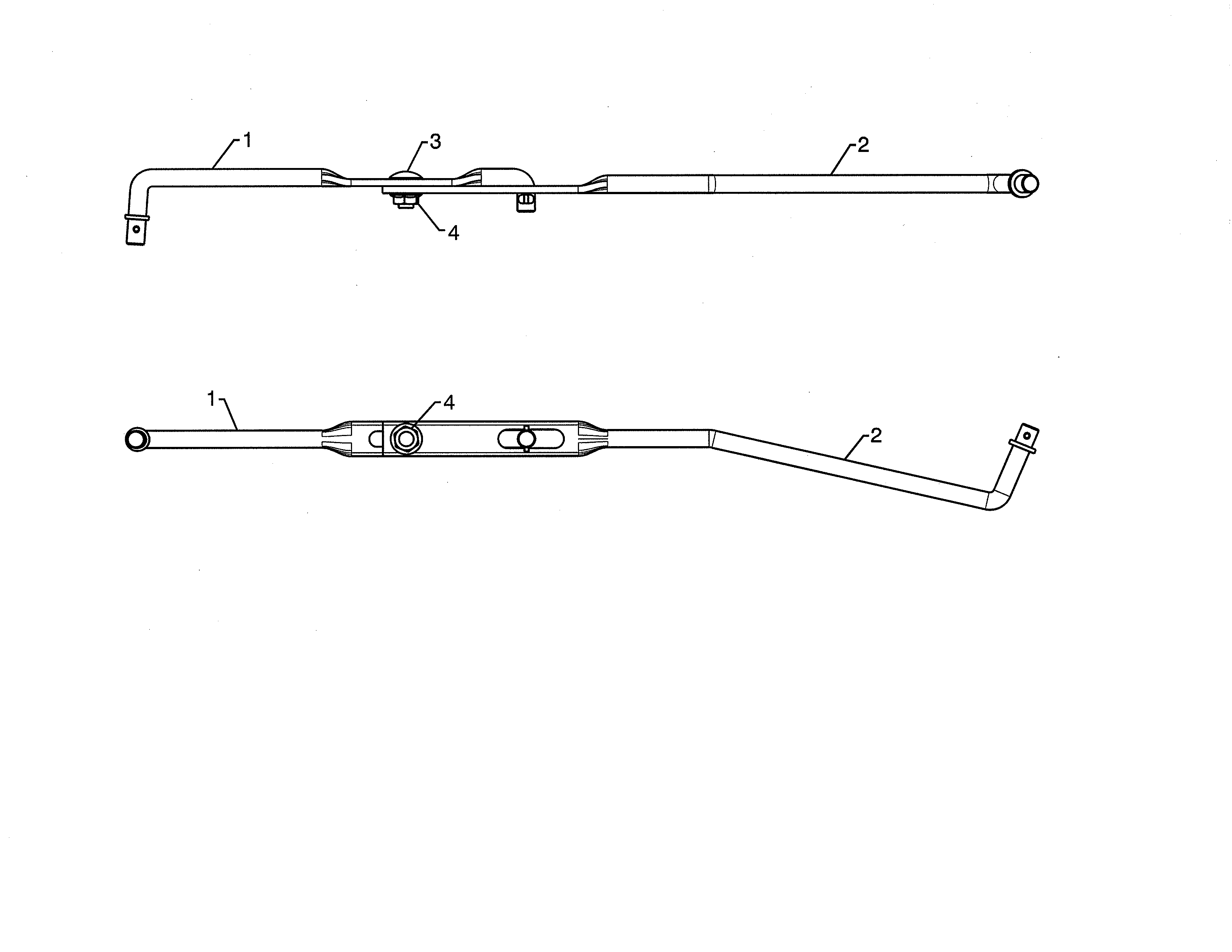 Poulan PR624ES-96198004600 shifter rods diagram