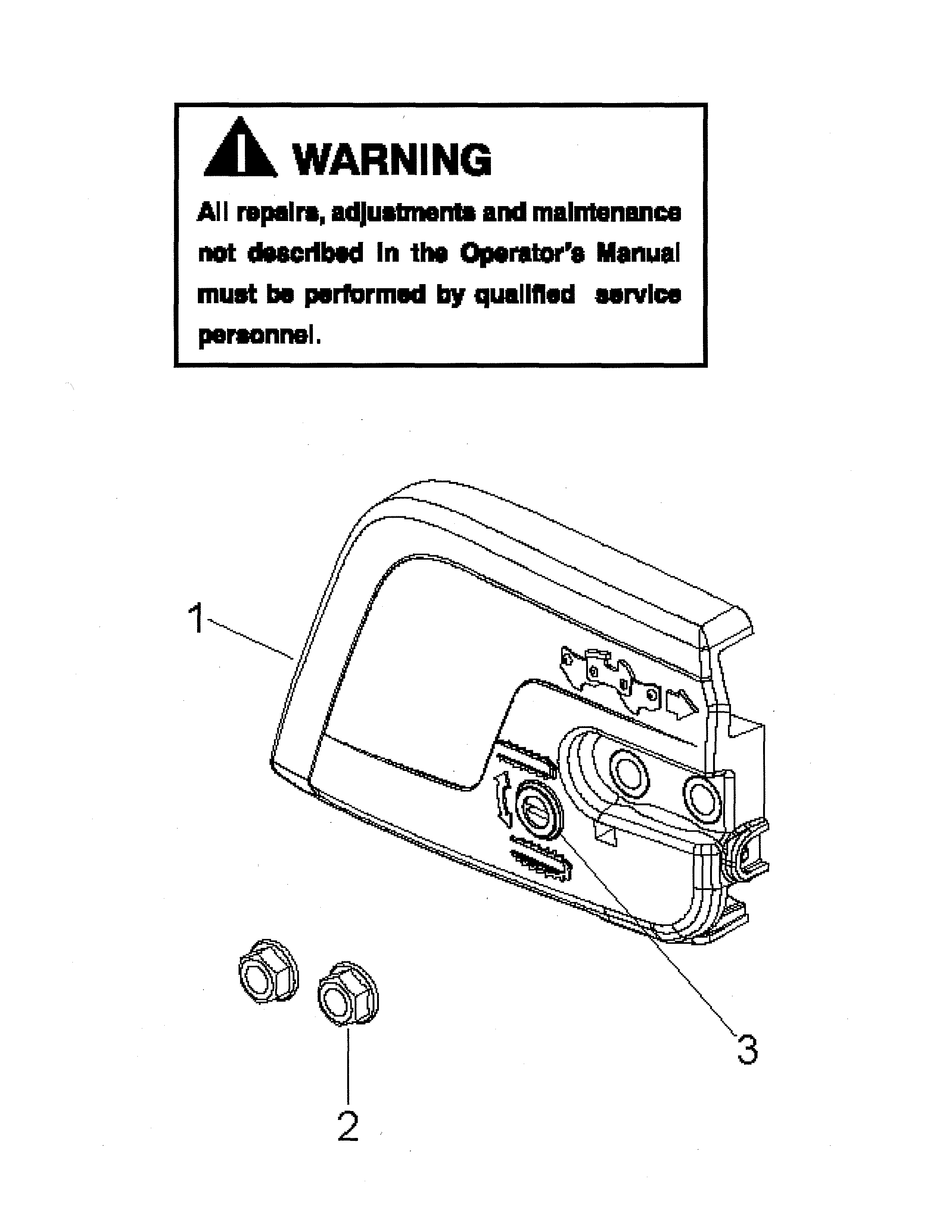 Craftsman 358740160 clutch cover diagram