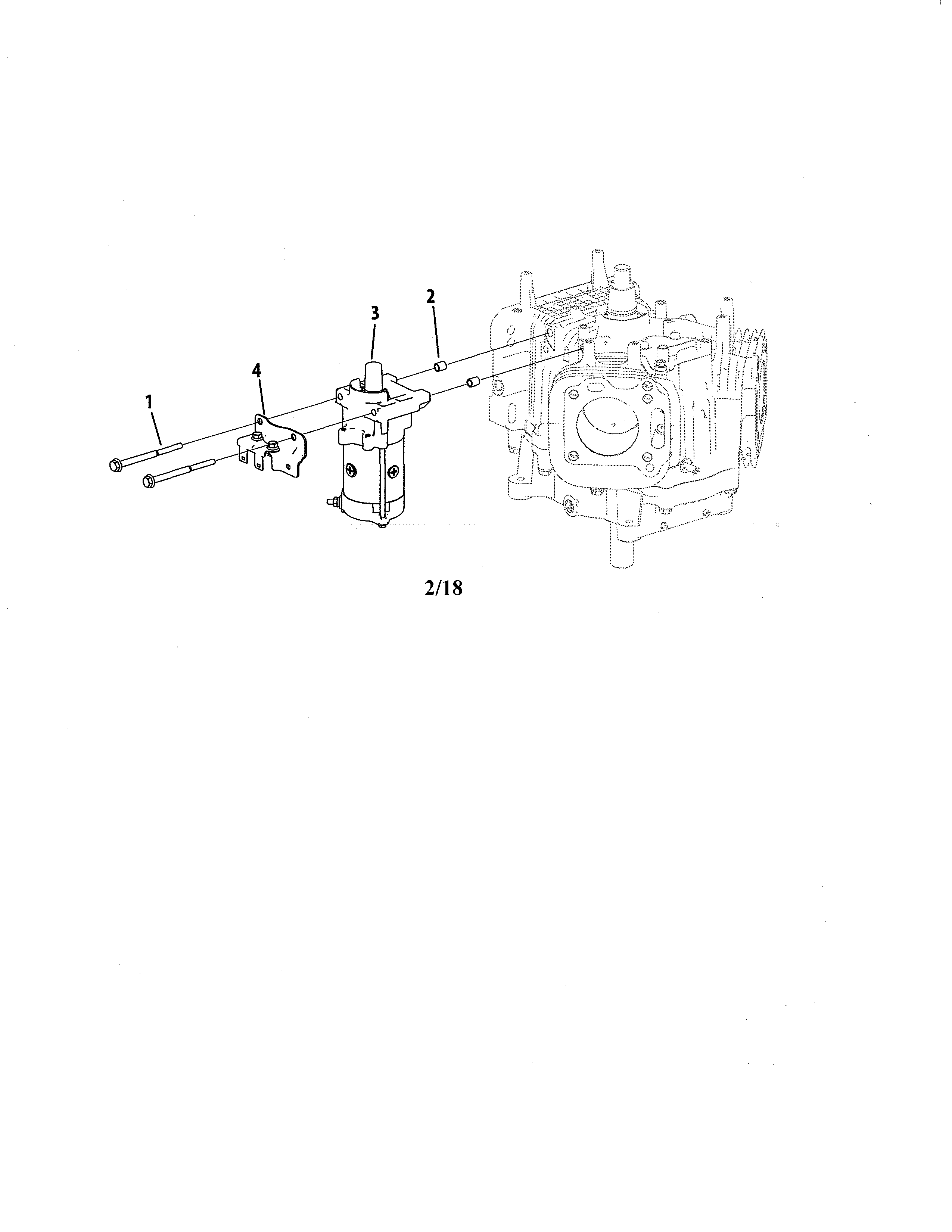 MTD 13AJA1ZS099 starter diagram