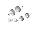 Craftsman 247270381 wheels diagram