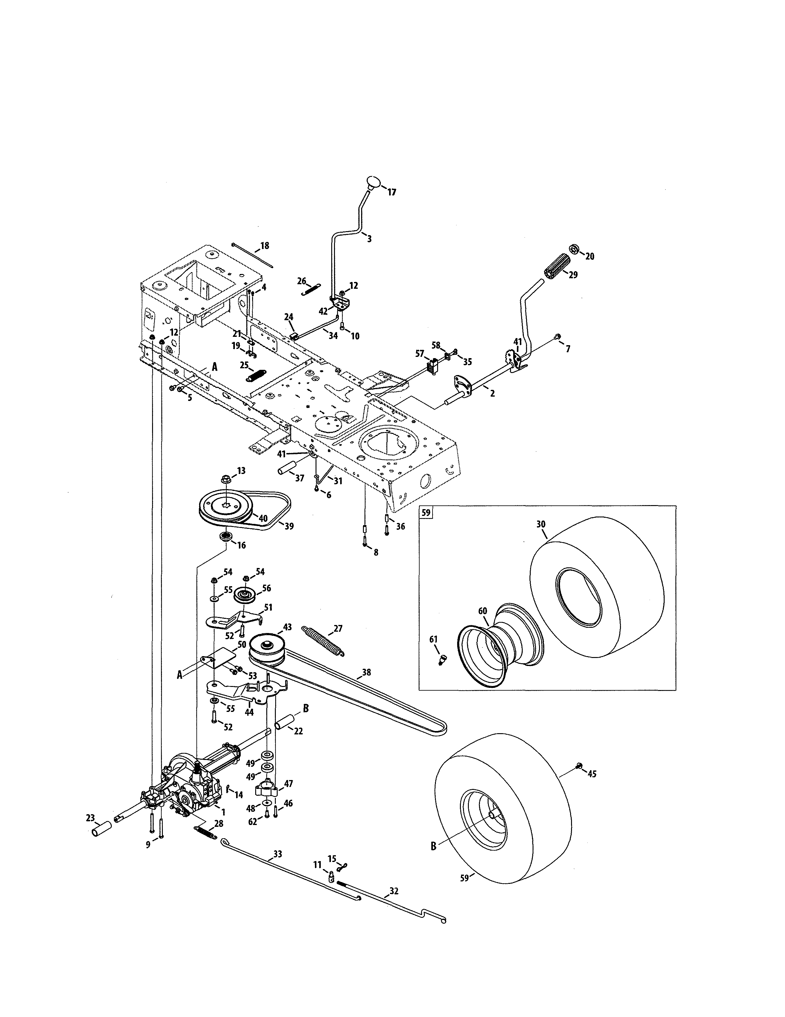 Craftsman 247255860 transmission diagram