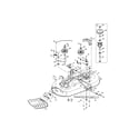 Craftsman 247255860 deck/pulley spindle diagram