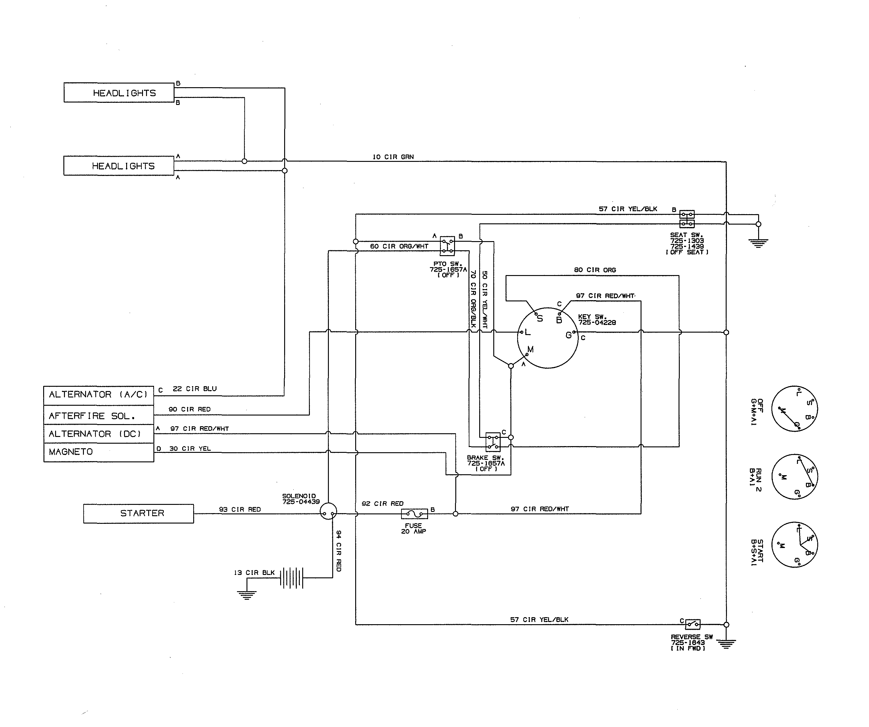 Craftsman 247255860 wiring diagram diagram
