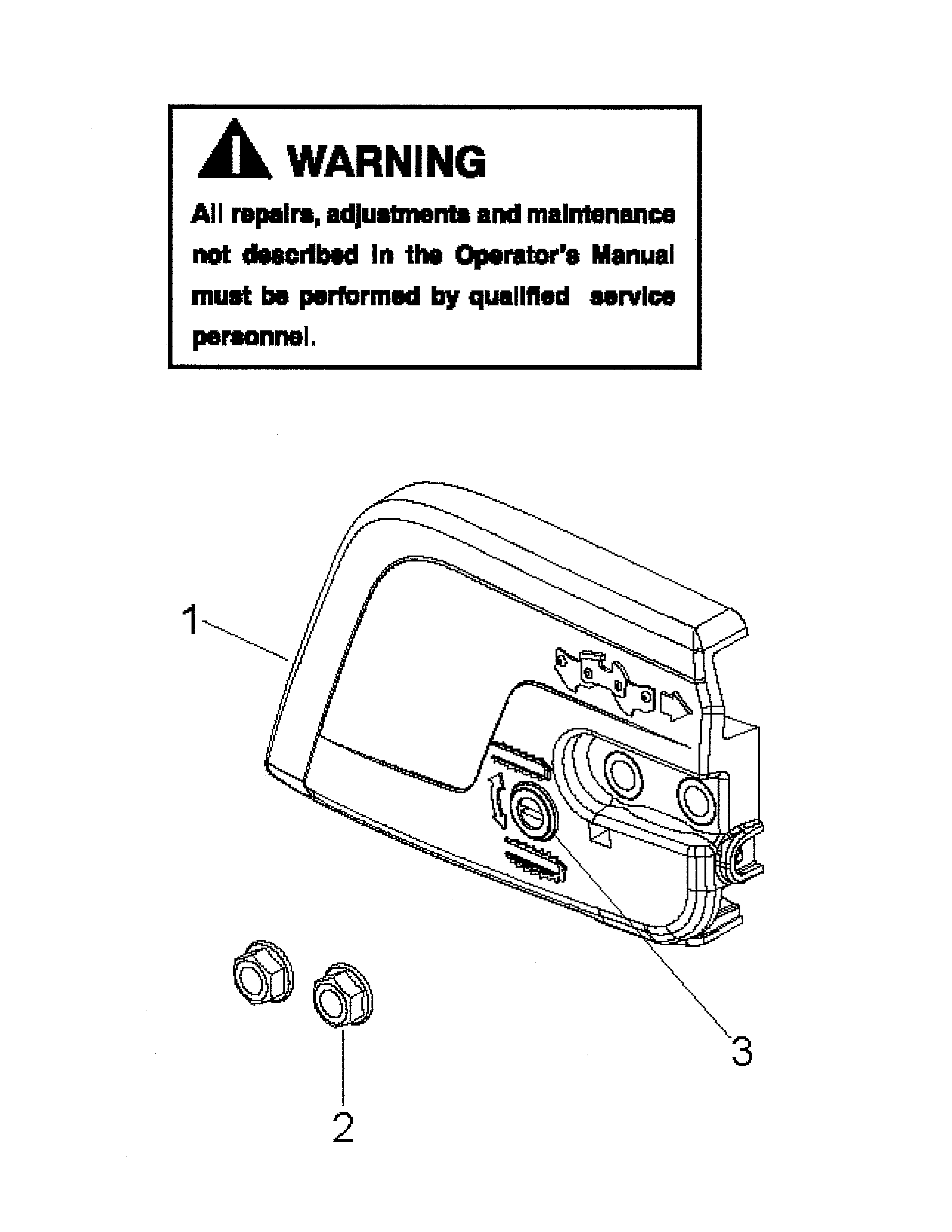 Craftsman 358740180 clutch cover diagram