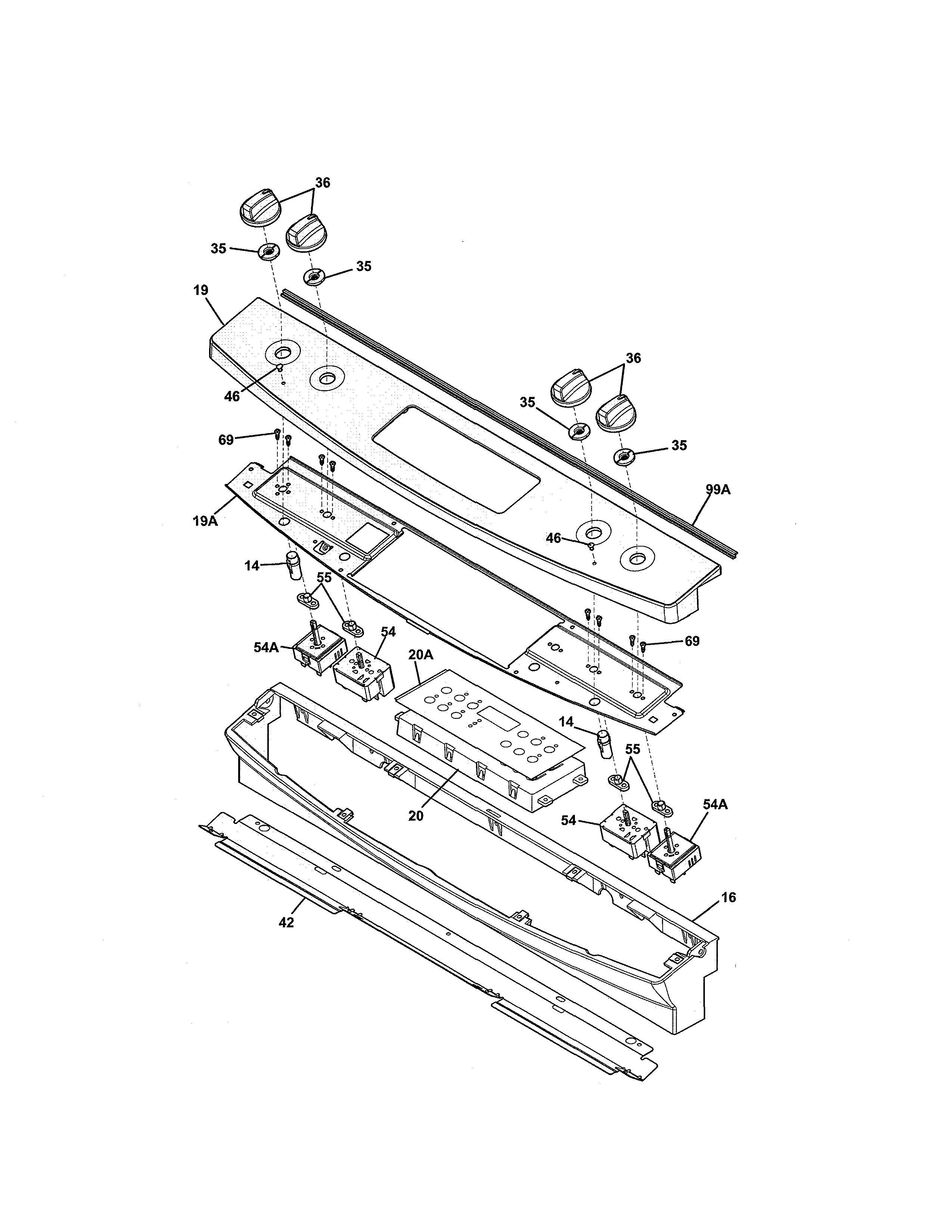 Kenmore 79042533311 backguard diagram