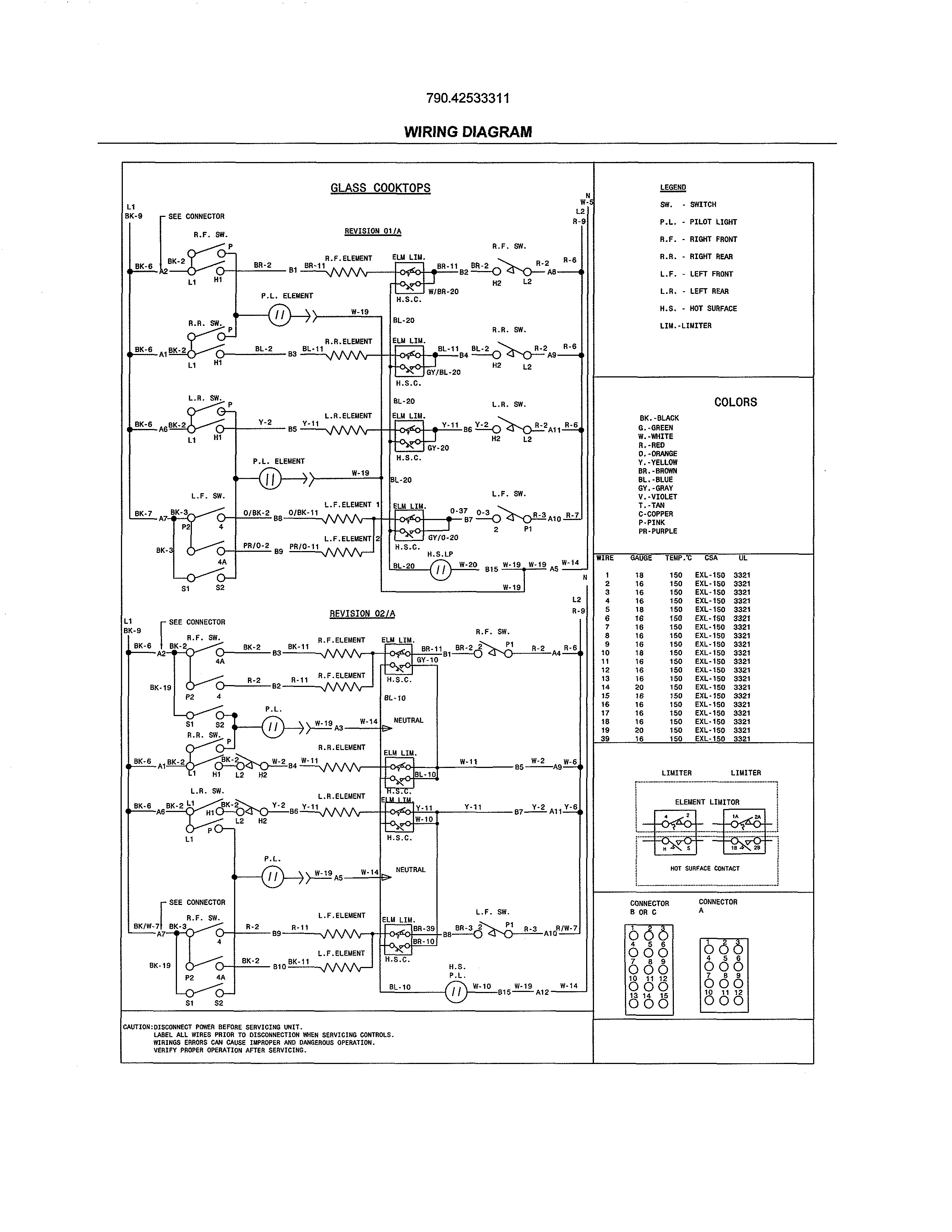 Kenmore 79042533311 wiring diagram diagram