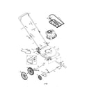 Craftsman 247374710 lawn mower diagram