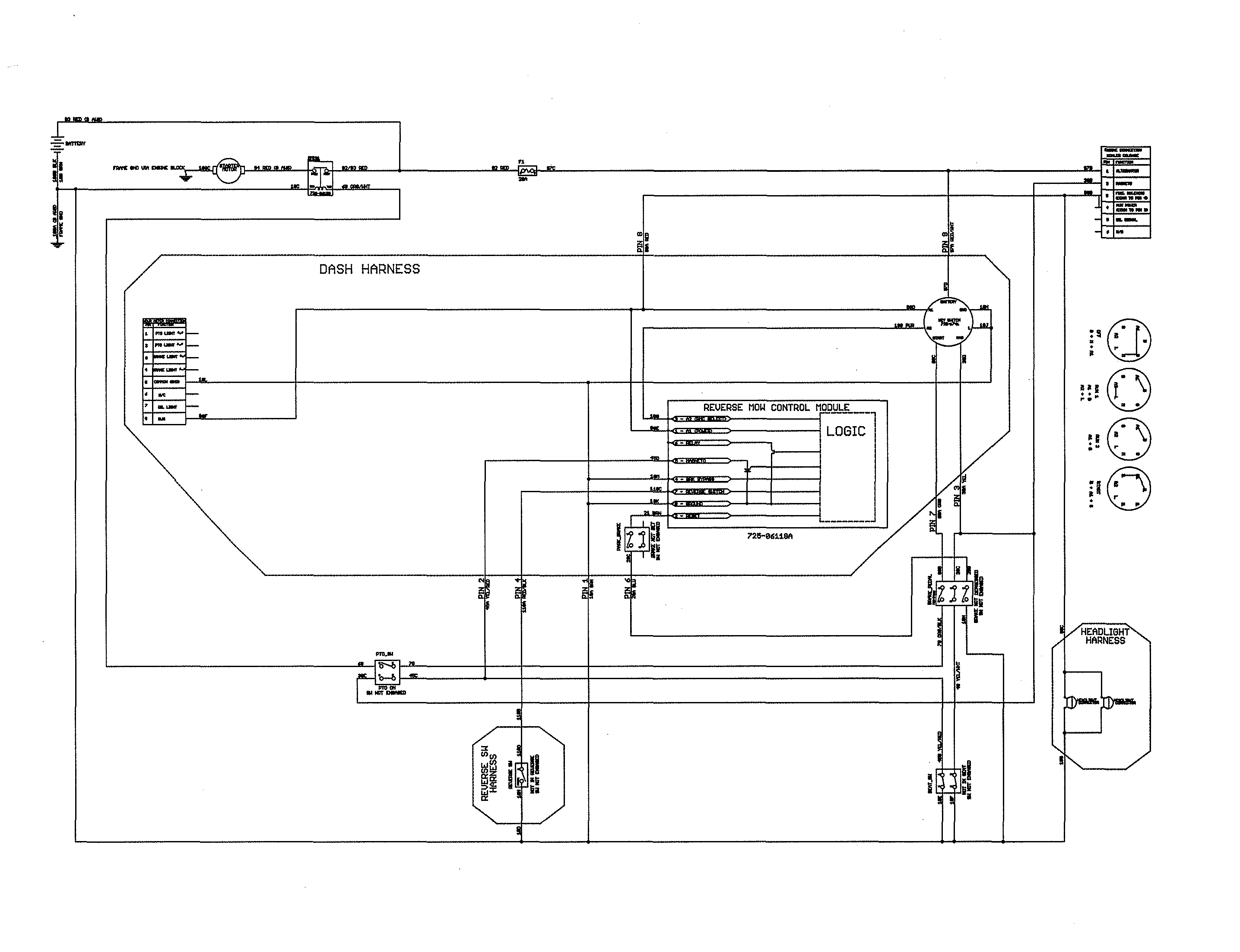 MTD 13AJA1ZS099 wiring diagram diagram