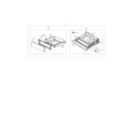 Samsung NE59N6630SG/AA-00 drawer assembly diagram