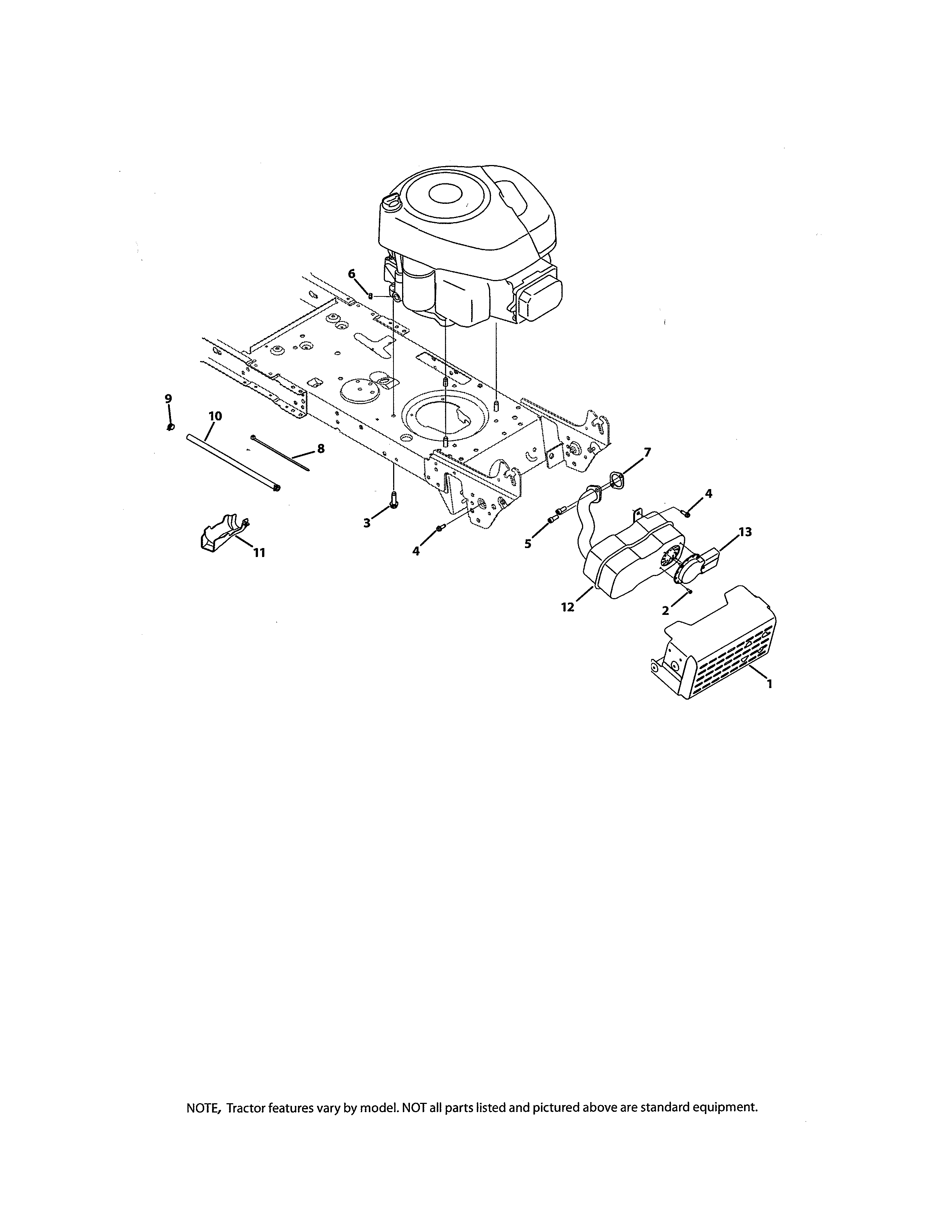 Troybilt 13WX78KS011 b&s model 28 diagram