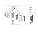 Samsung RF22N9781SR/AA-00 right fridge door diagram