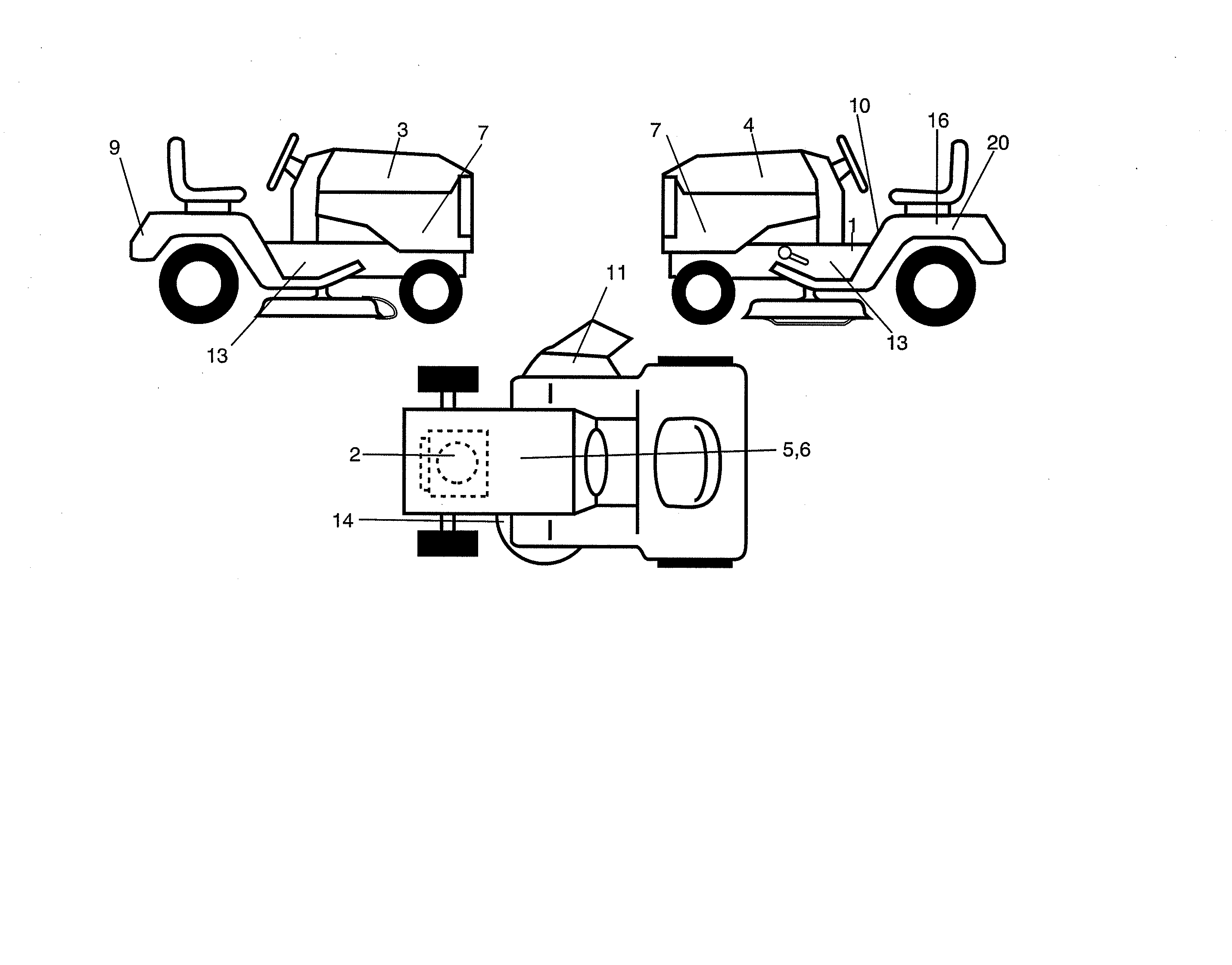 Craftsman 917276413 decals diagram